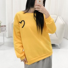 PEONIST 迷你愛心彩色圓領大學T