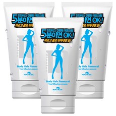 하우스닥터이글루 텐미닛 제모크림, 100g, 3개