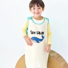 Maykids 兒童青少年害羞鯨魚睡眠背心