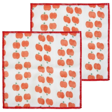 KOKUBO 小久保 蘋果經典水果吸水抹布, 30 x 30cm, 2條