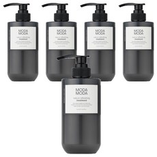 MODA MODA 清爽無矽靈護髮乳 棉花爽身粉香, 5瓶, 500ml