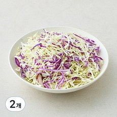 팜에이트 양배추와 적채믹스, 1kg, 2개
