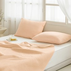 더자리 소프트 피그먼트 워싱 이지포켓 베개커버 자루형 2p