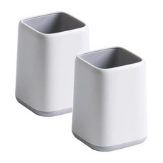 앤티스 심플더베스트 펜홀더, 화이트, 1세트