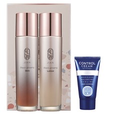 CHARMZONE 嬋真 黑蔘滋養化妝水 120ml+乳液 120ml+去角質身體乳 40ml, 1套