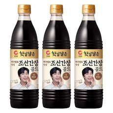 中正一朝鮮醬油, 3個, 840ml