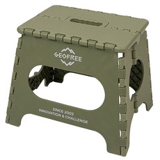 GEOFREE 多功能智慧露營折疊凳 M, 淺卡其色, 1個