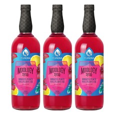 포모나 믹솔로지 히비스커스펀치 시럽, 1L, 3개