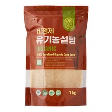 오르코 비정제 유기농 설탕, 1개, 1kg