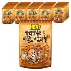 바프 카라멜 솔티드 아몬드 앤 프레첼, 40g, 36개