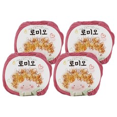 쎄비 로미오 뜨개실, 27코랄핑크, 4개
