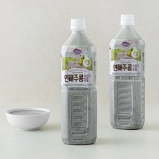 맑은물에 연해주콩 흑임자 콩물, 1L, 2개