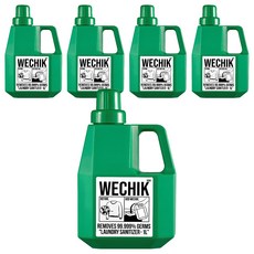 wechik 衣物柔軟精, 1L, 5個