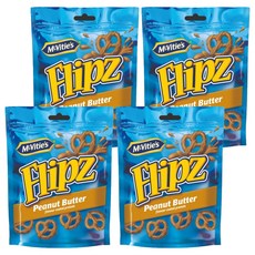 Flipz 麥維他 蝴蝶餅 花生醬口味, 4包, 90g