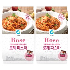 청정원 크림 로제파스타, 644.4g, 2개