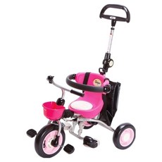 [버스원] CARGO PLUS/TOWN 접이식 세발자전거, PINK, 1개
