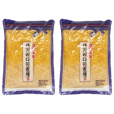 토호식품 샌기리다이꽁 채, 1kg, 2개
