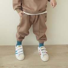 sonyun market 男童刷毛Polzen保暖打褶長褲