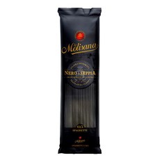 Molisana 茉莉 墨魚麵, 高山冷泉純淨認證, 仿古銅模BorzeDie製作, 麵體表面粗糙, 更能吸附醬汁, 500g, 1包
