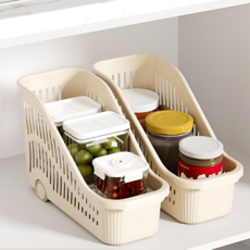 Maums 附輪收納多用途層架整理箱, 單一顏色, 2個