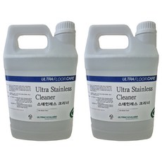 UCL 營業用不鏽鋼清潔劑, 3.75L, 2個