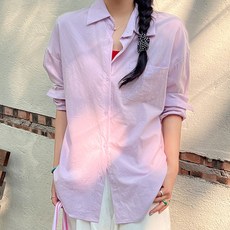 LUNA GIRL 女款 Making 長袖襯衫 L25FST070839