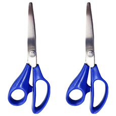 Life 徠福 LEAD 高級布樣剪刀 (鋸齒狀) PS-210, 2支