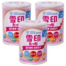 SNOW 雪印 TOUCH 達智 成長配方 1~3歲, 830g, 3罐