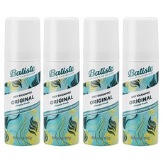 바티스트 드라이 샴푸 오리지널 클래식 후레쉬, 4개, 50ml