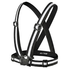 X밴드 안전 반사조끼, 블랙, 1개