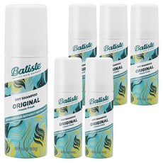 바티스트 드라이 샴푸 오리지널 클래식 후레쉬, 6개, 50ml