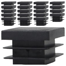 ALLGORR 方形管材封口蓋, 20個