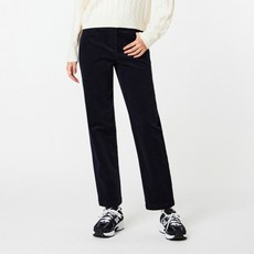 JAJU 여성용 코듀로이 스트레이트핏 팬츠