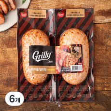 동원 그릴리 트러플 델리햄 버섯&채소, 260g, 6개