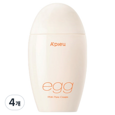 어퓨 EGG PHA 깐달걀 모공 크림, 65g, 4개
