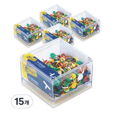 피스코리아 B6 칼라압침, 1개입, 15개