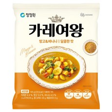 카레여왕 망고 앤 바나나 달콤한맛, 108g, 1개