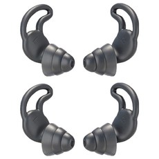 Joinmade 睡眠耳塞 防噪音 防打鼾耳塞 黑色, 2套