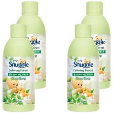 Snuggle 熊寶貝 室內噴霧 寧靜森林 補充瓶, 4個, 150ml