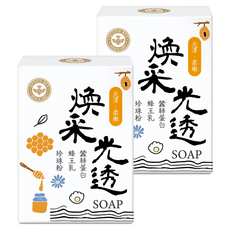 QUEEN BEE 蜂王 蠶絲蛋白煥采皂3入, 身體皂, 240g, 2盒