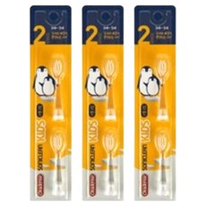 oradense 兒童電動牙刷替換刷頭 2階段 2入, 單一商品, 3個