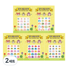 i'm pinky 幼兒全版美甲貼紙5件組, AN5-02, 2個