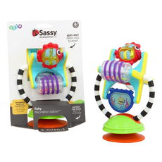 sassy 海洋朋友吸盤玩具 觸覺發展玩具, 混合顏色