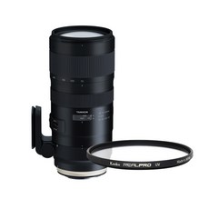 탐론 니콘렌즈 SP 70-200mm F/2.8 Di VC USD G2 A025 + 겐코 필터 RealPro UV 77mm, 렌즈(A025), 필터(RealPro UV)