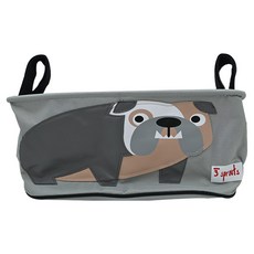 3 sprouts 推車置物袋 可愛設計, 鬥牛犬, 1個