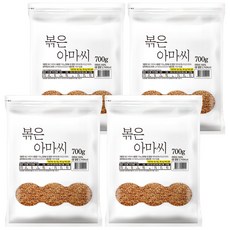 대구농산 볶은 아마씨 봉, 700g, 4개
