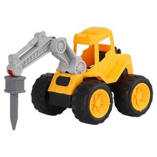 캐스비 리틀 모래차 브레이커 중장비 작동완구, 혼합색상, 1개