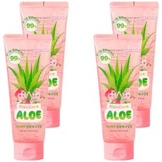 i'm pinky 兒童護理蘆薈舒緩凝膠, 4條, 200ml