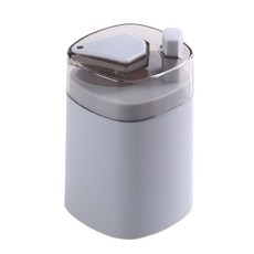 CHINADA 按壓式自動牙籤筒 8.3*5.5cm, 灰色, 1個