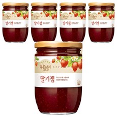 복음자리 딸기잼, 640g, 5개